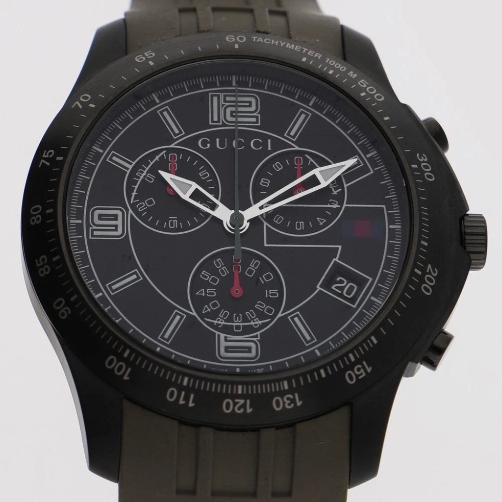Gucci Watches 1262 Stainless SteelRubber Quartz